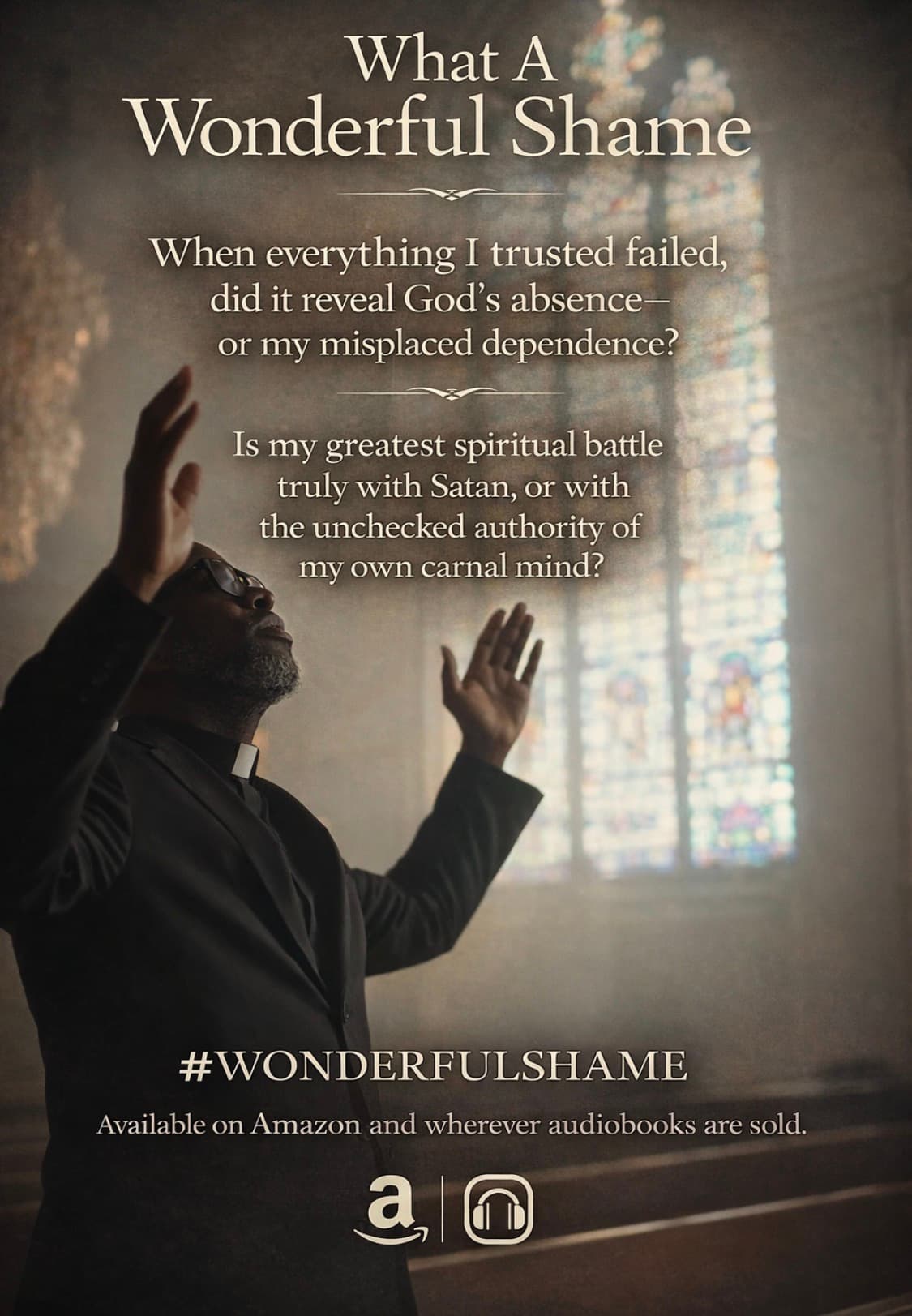 Minister Eric N. Betts in prayer